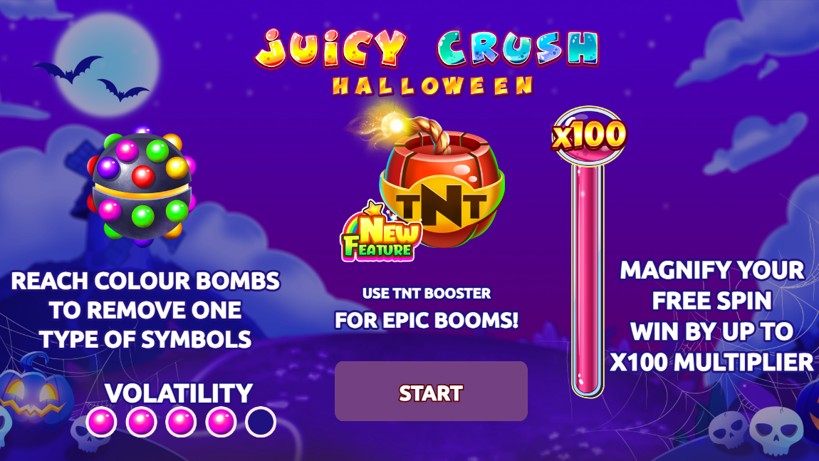 Juicy Crush Halloween – play free demo | GamblingShot