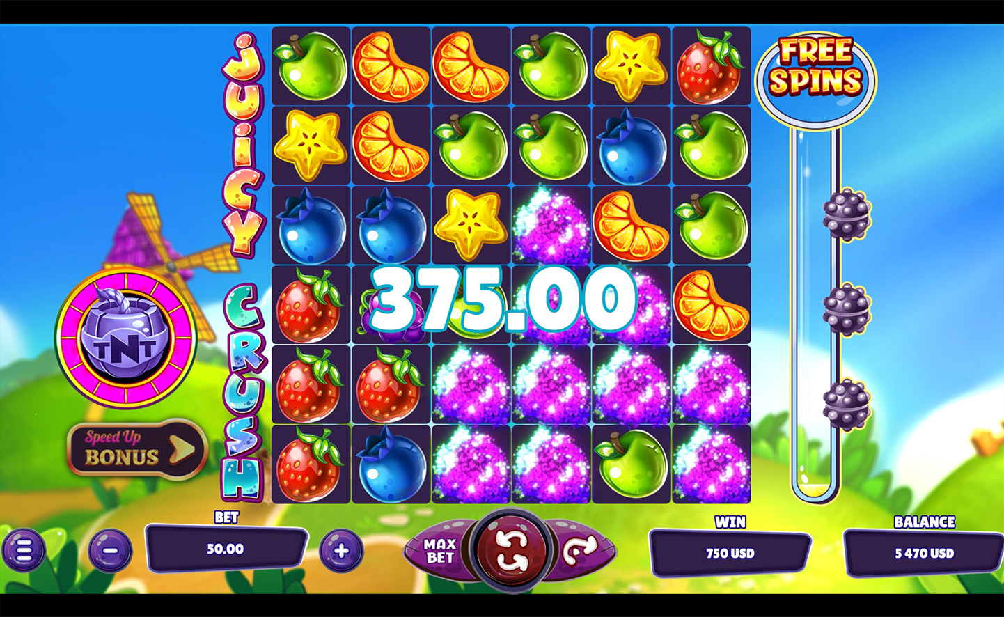 Juicy Crush – играть бесплатно в демо | GamblingShot