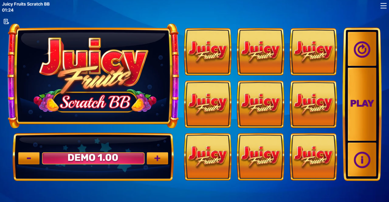 Juicy Fruits Scratch BB – грати безкоштовно в демо | GamblingShot