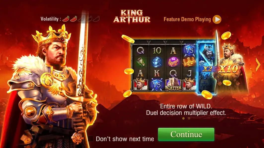King Arthur – грати безкоштовно в демо | GamblingShot