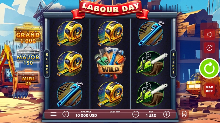 Labour Day – играть бесплатно в демо | GamblingShot