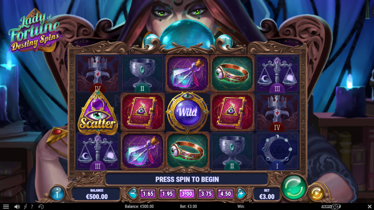 Lady of Fortune Destiny Spins – грати безкоштовно в демо | GamblingShot
