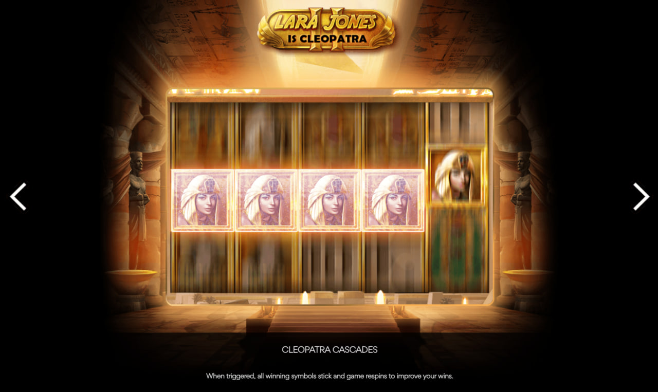 Lara Jones is Cleopatra 2 – грати безкоштовно в демо | GamblingShot