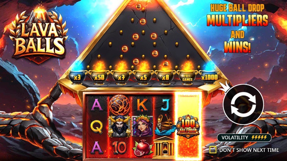 Lava Balls – грати безкоштовно в демо | GamblingShot