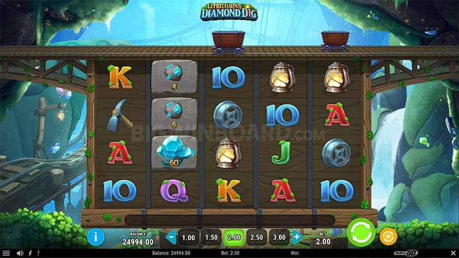 Leprechaun's Diamond Dig – грати безкоштовно в демо | GamblingShot