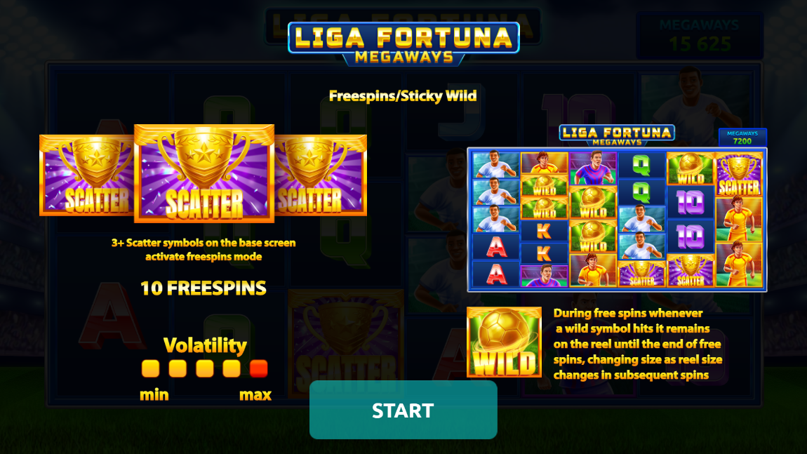 Liga Fortuna Megaways – play free demo | GamblingShot