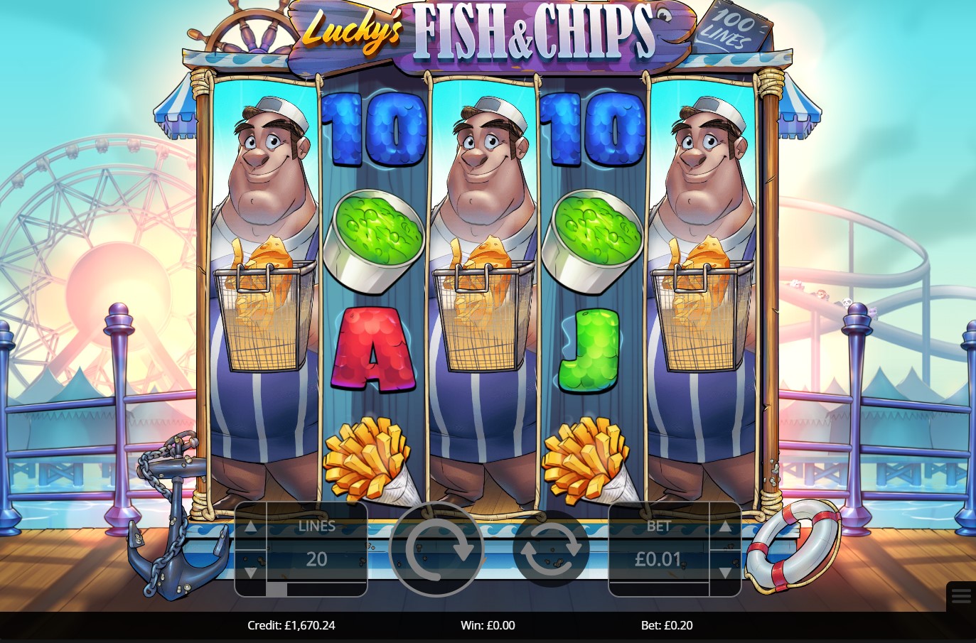 Lucky's Fish & Chips – играть бесплатно в демо | GamblingShot