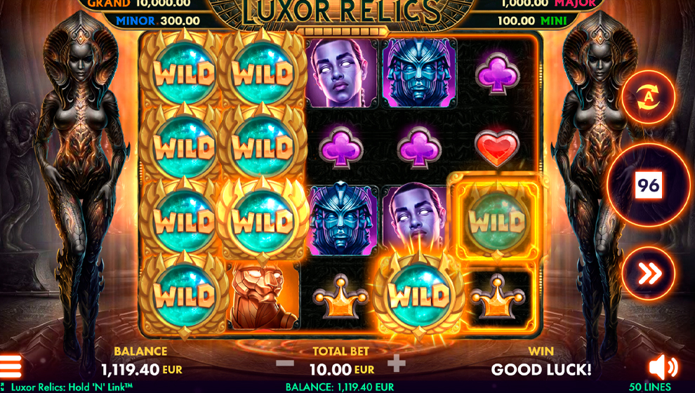 Luxor Relics: Hold ‘n’ Link – play free demo | GamblingShot