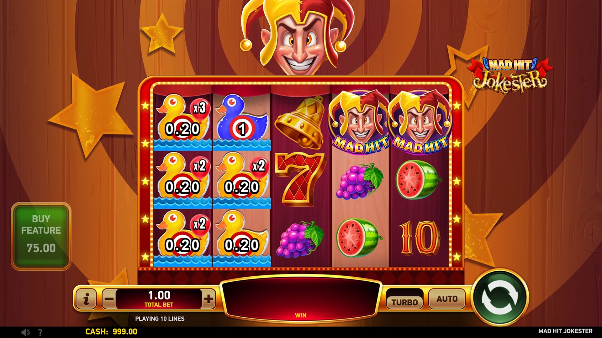 Mad Hit® Jokester – play free demo | GamblingShot