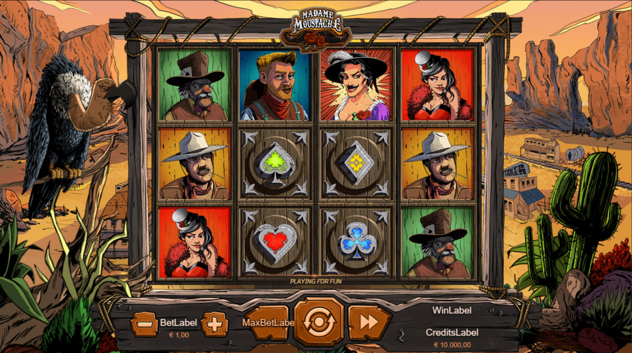 Madame Moustache – грати безкоштовно в демо | GamblingShot