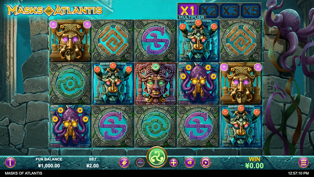 Masks Of Atlantis – play free demo | GamblingShot