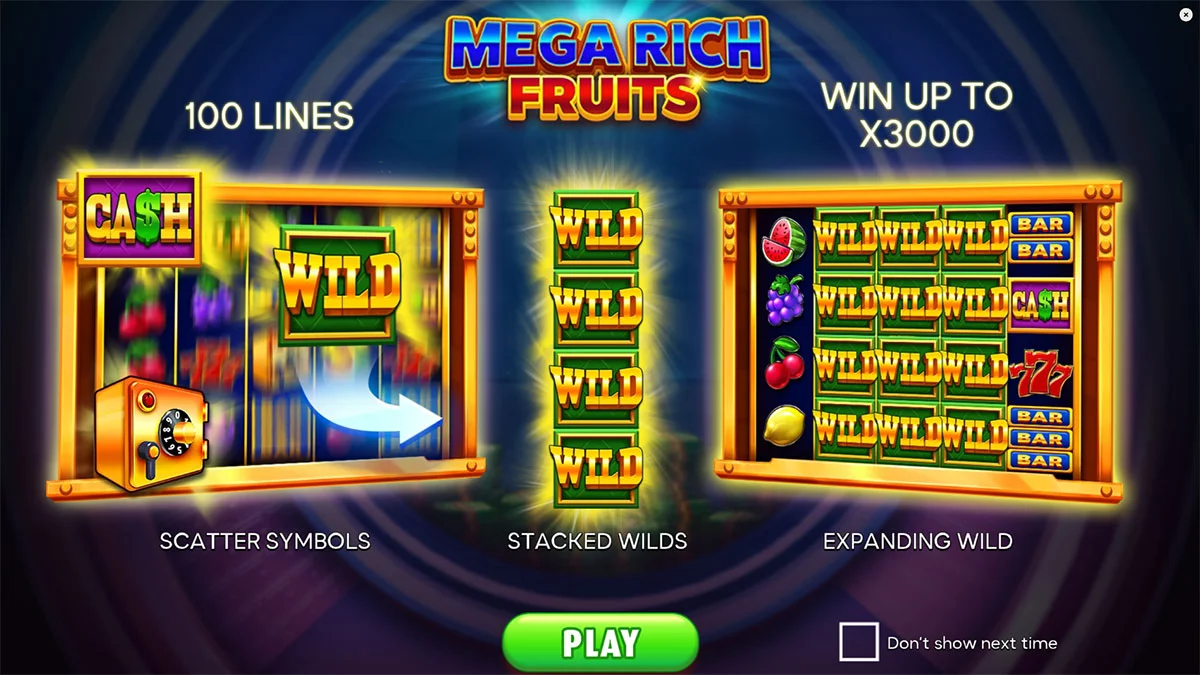 Mega Rich Fruits – грати безкоштовно в демо | GamblingShot