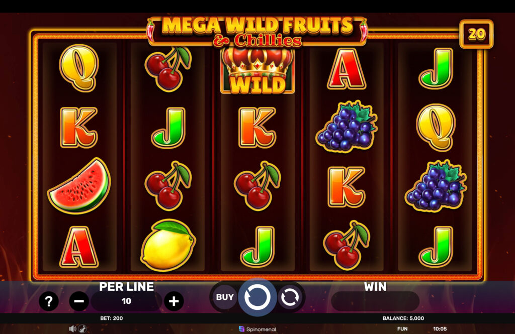 Mega Wild Fruits & Chillies – грати безкоштовно в демо | GamblingShot