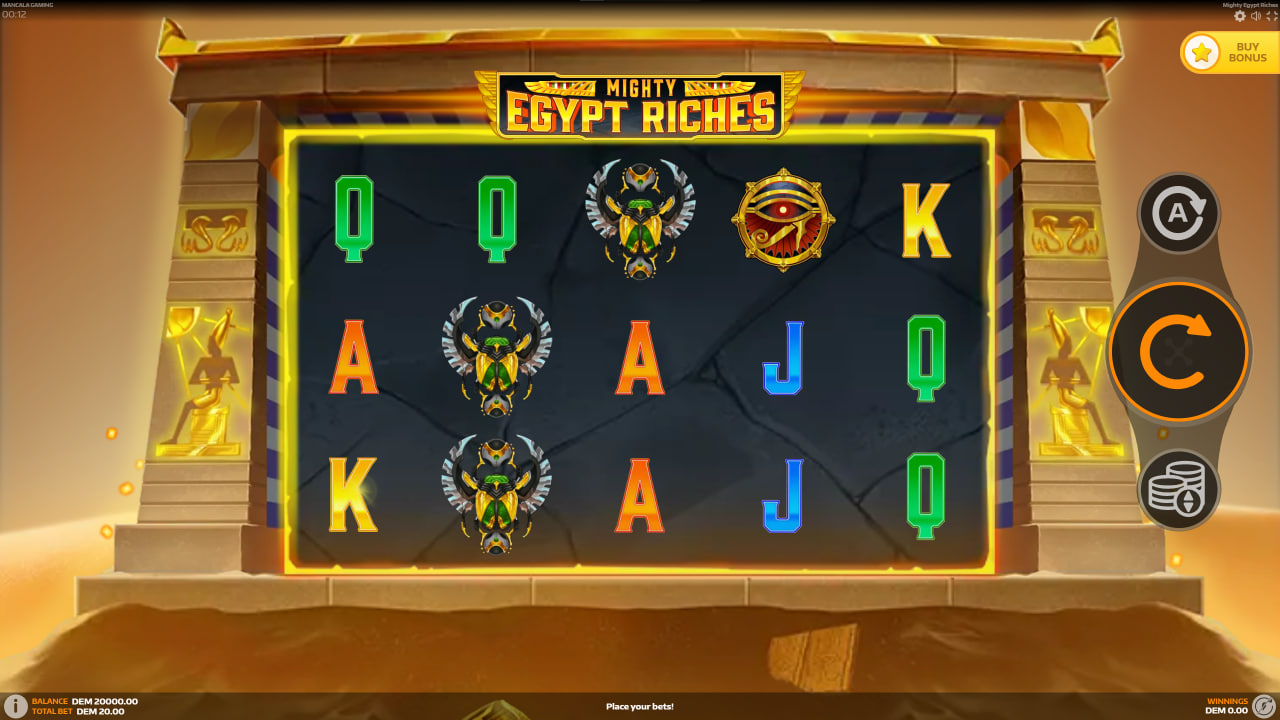 Mighty Egypt Riches – грати безкоштовно в демо | GamblingShot