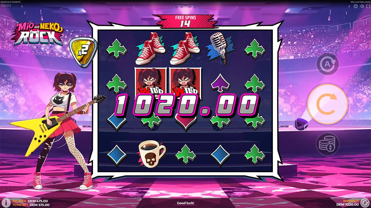 Mio & Neko Rock – play free demo | GamblingShot