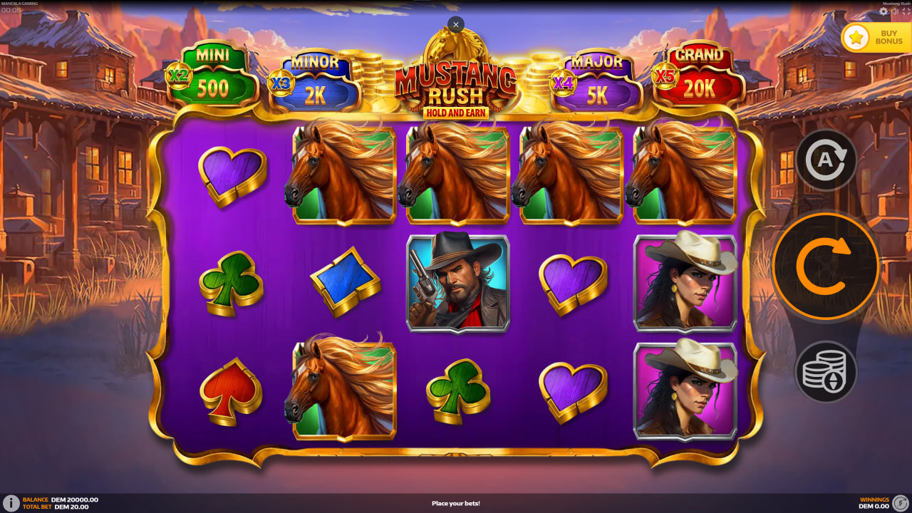 Mustang Rush – play free demo | GamblingShot