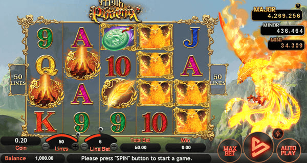 Myth of Phoenix – грати безкоштовно в демо | GamblingShot