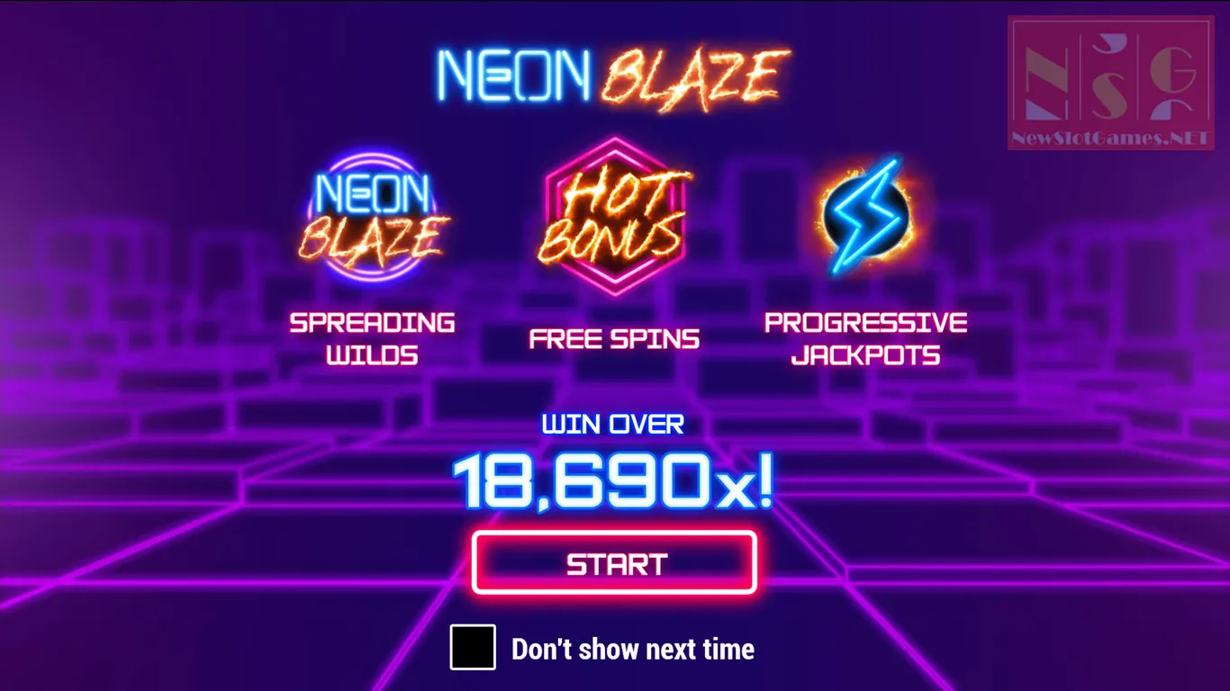 NEON BLAZE™ – play free demo | GamblingShot