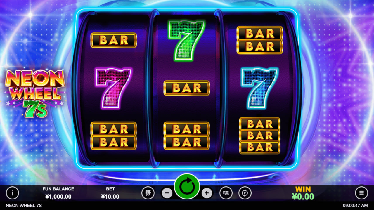 Neon Wheel 7s – грати безкоштовно в демо | GamblingShot