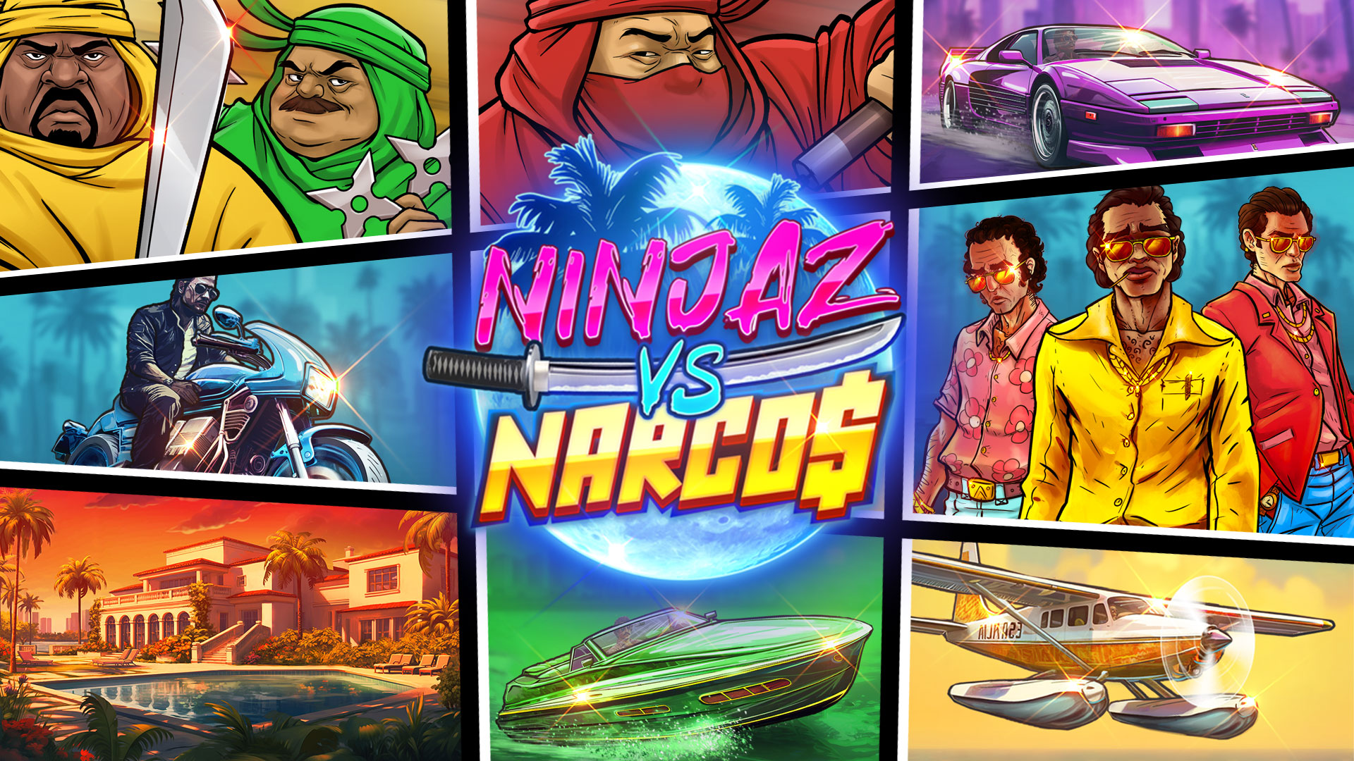 Ninjaz vs Narcos – грати безкоштовно в демо | GamblingShot