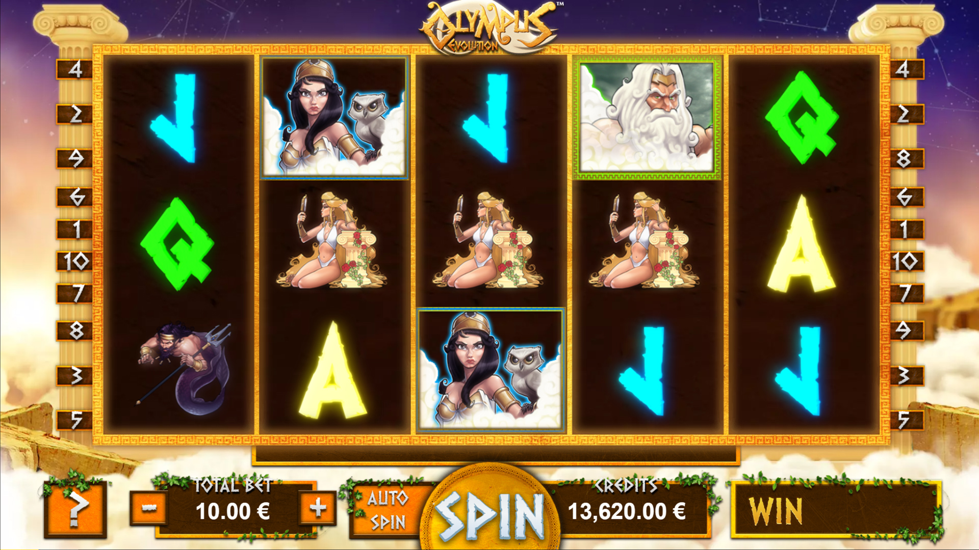Olympus Evolution – играть бесплатно в демо | GamblingShot