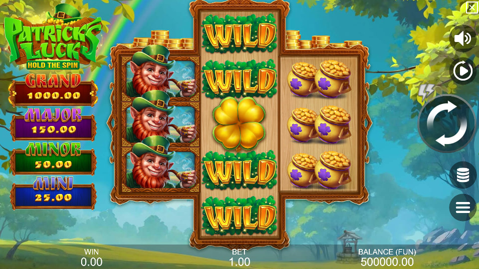 Patrick's Luck: Hold The Spin – грати безкоштовно в демо | GamblingShot