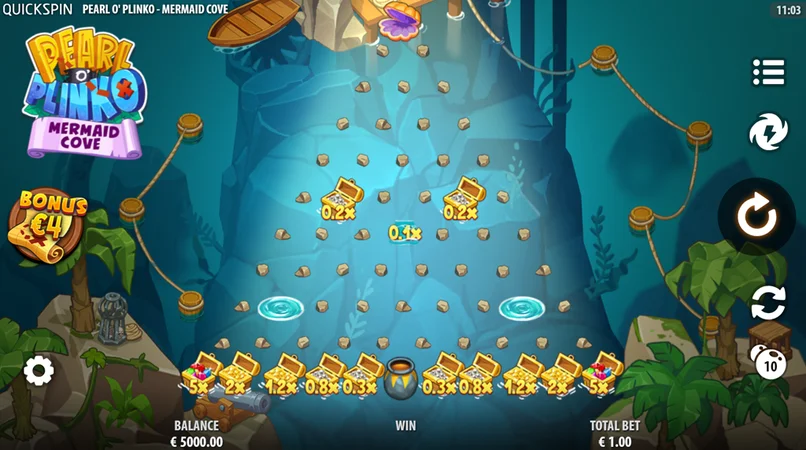 Pearl o’ Plinko – Mermaid Cove – грати безкоштовно в демо | GamblingShot
