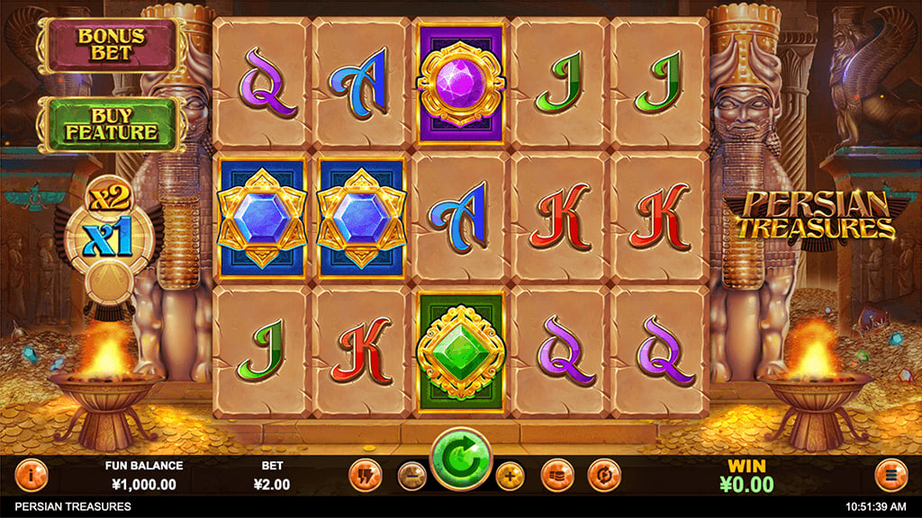 Persian Treasures – играть бесплатно в демо | GamblingShot