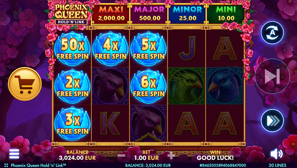 Phoenix queen: Hold ‘n’ Link – играть бесплатно в демо | GamblingShot