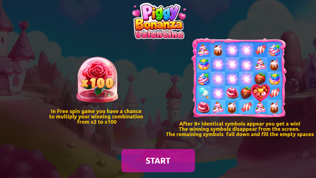Piggy Bonanza Valentine – play free demo | GamblingShot