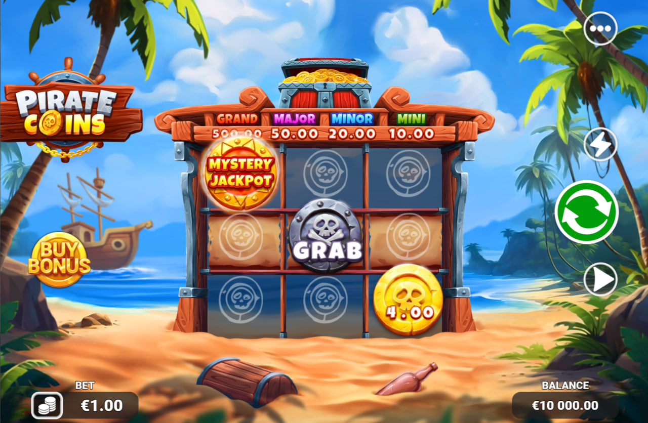 Pirate Coins – грати безкоштовно в демо | GamblingShot