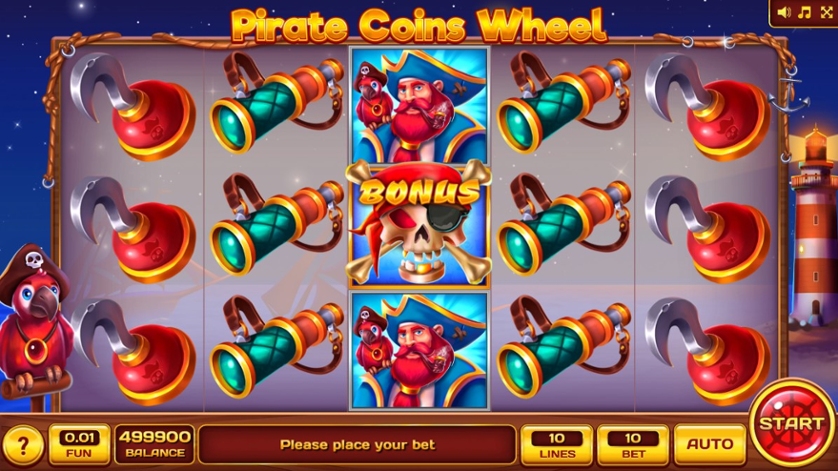 Pirate Coins Wheel – играть бесплатно в демо | GamblingShot