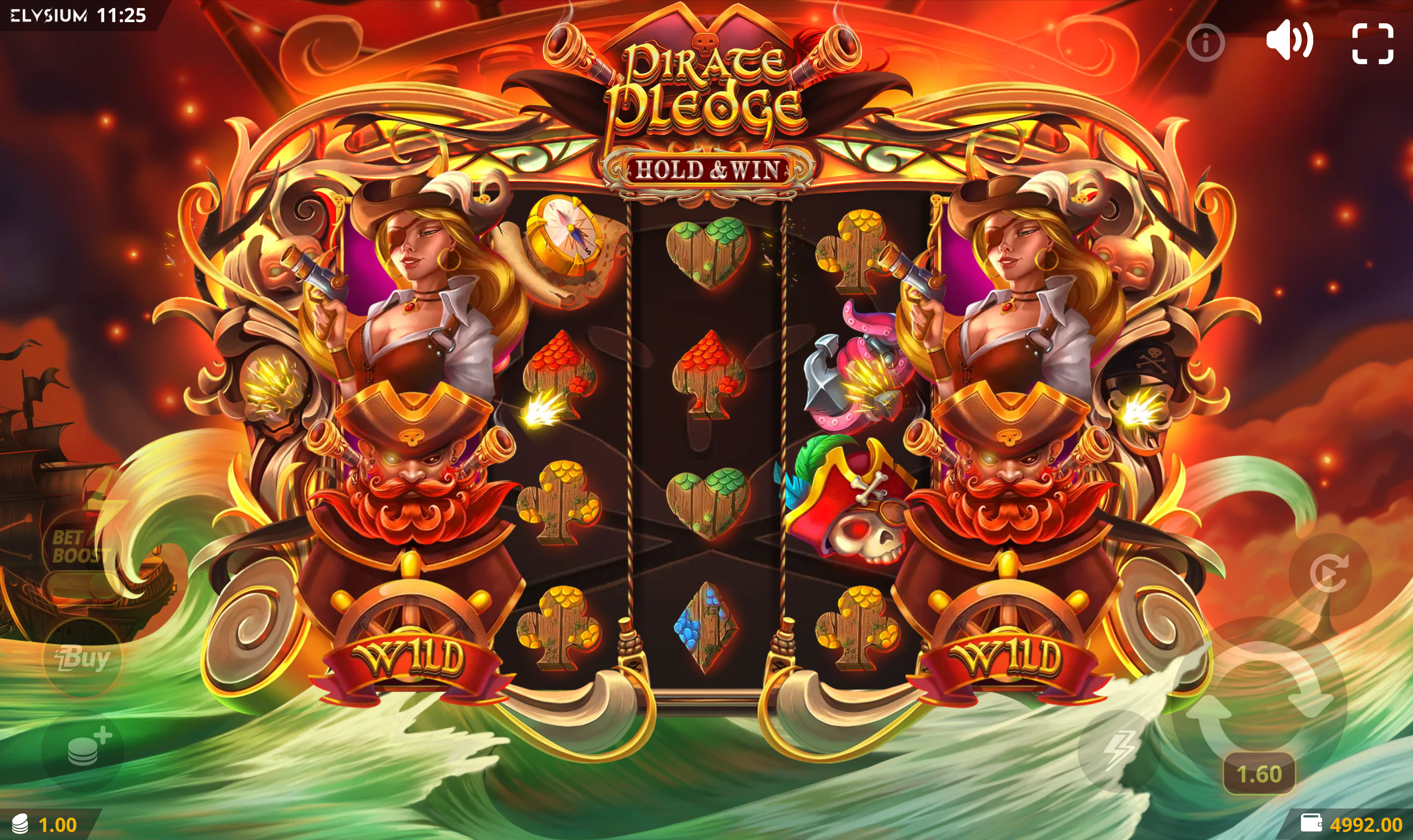 Pirate Pledge Hold & Win – грати безкоштовно в демо | GamblingShot