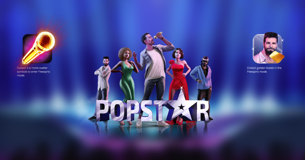 Popstar – играть бесплатно в демо | GamblingShot