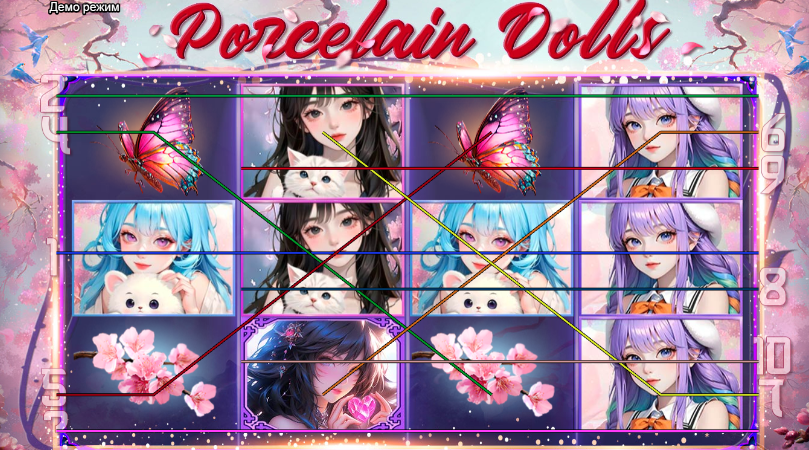 Porcelain Dolls – грати безкоштовно в демо | GamblingShot