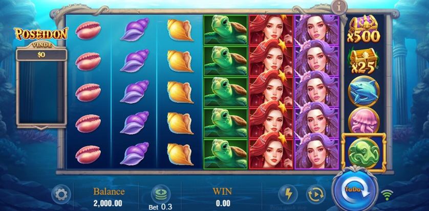 Poseidon – грати безкоштовно в демо | GamblingShot