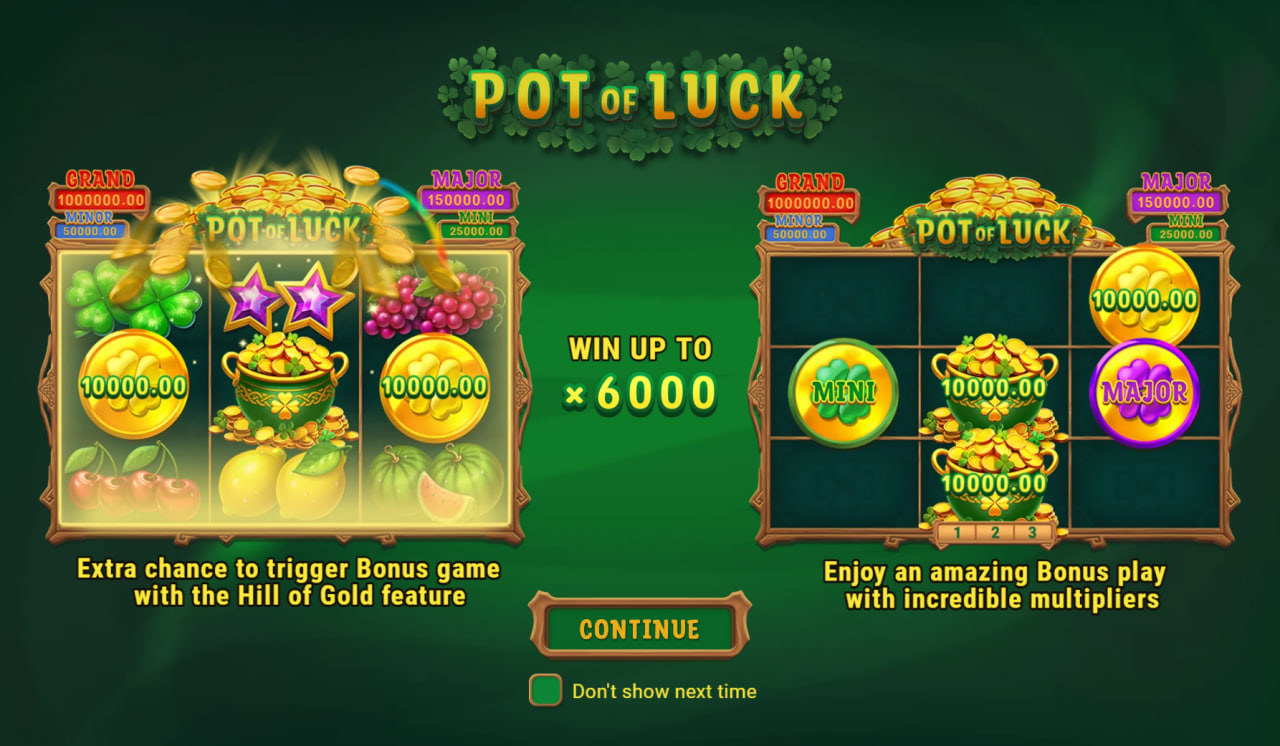 Pot of Luck – грати безкоштовно в демо | GamblingShot