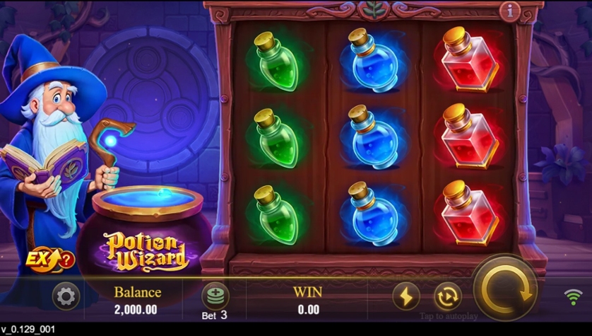 Potion Wizard – играть бесплатно в демо | GamblingShot