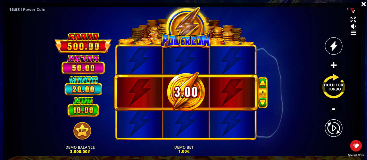 Power Coin: CASH UP – грати безкоштовно в демо | GamblingShot