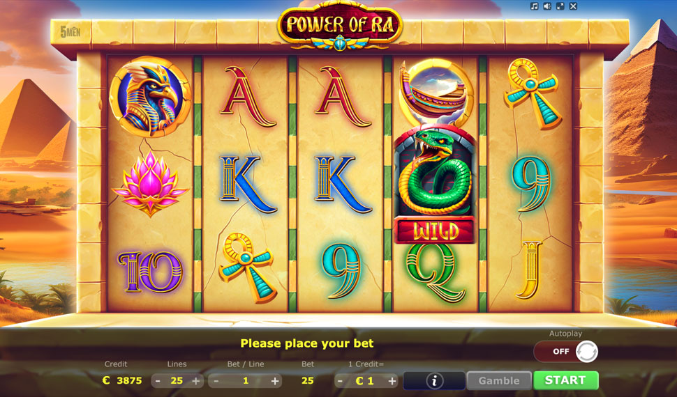 Power of Ra – грати безкоштовно в демо | GamblingShot