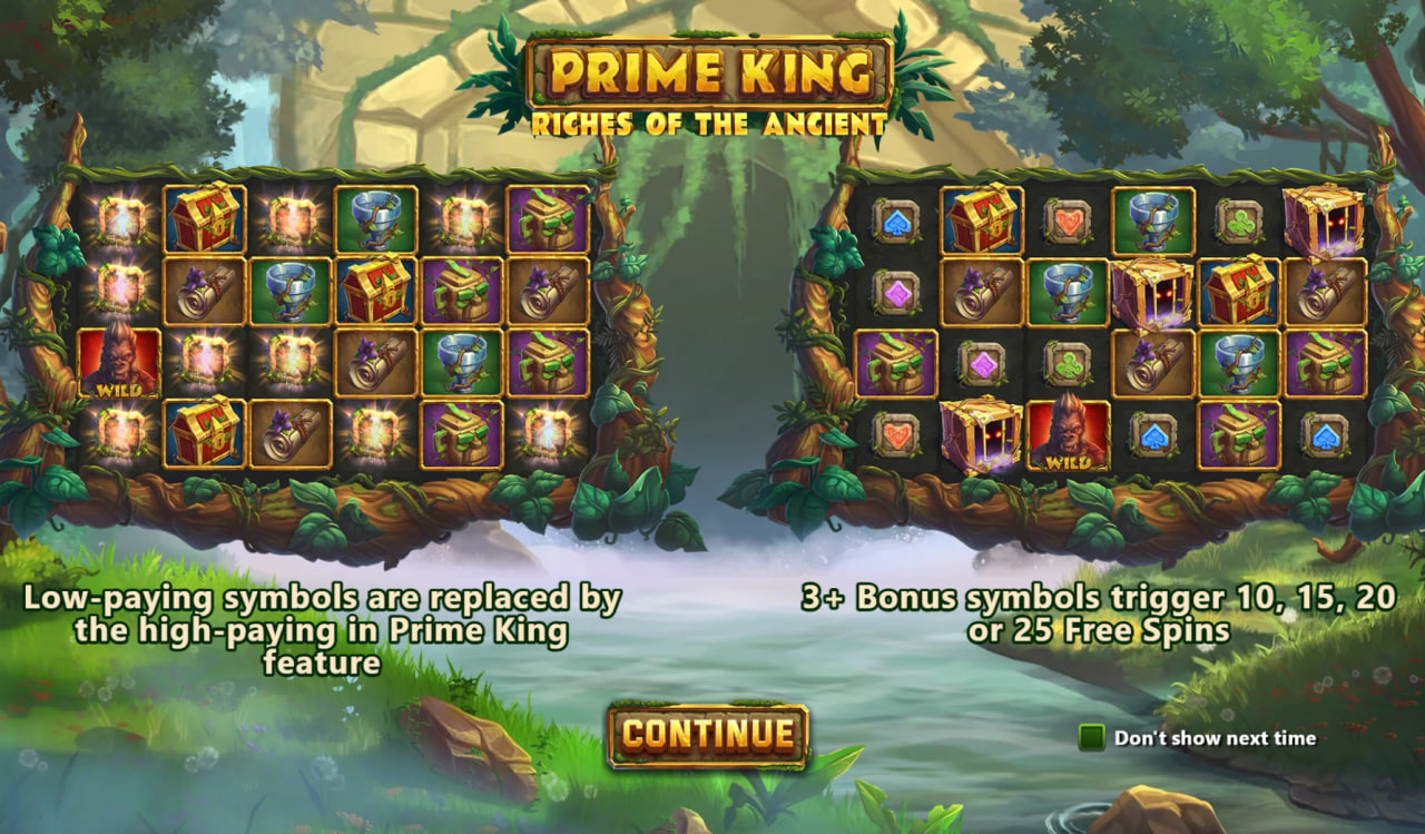 Prime King: Riches of the Ancient – грати безкоштовно в демо | GamblingShot