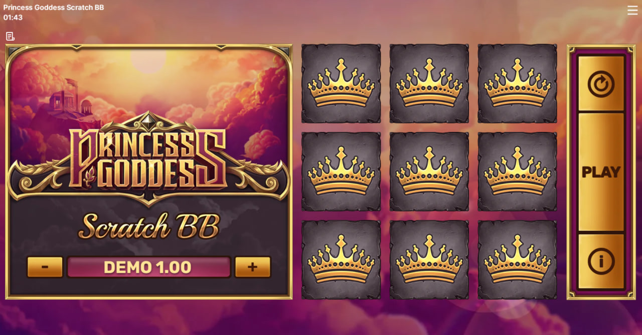 Princess Goddess Scratch BB – грати безкоштовно в демо | GamblingShot