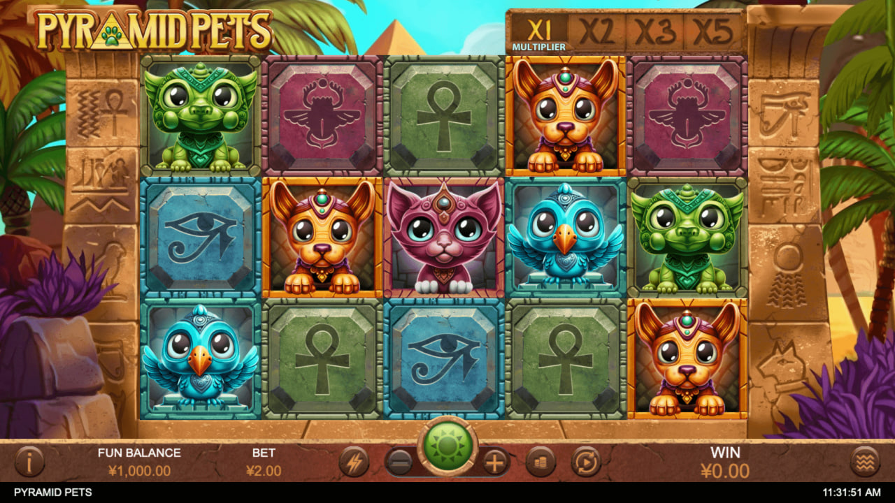 Pyramid Pets – играть бесплатно в демо | GamblingShot