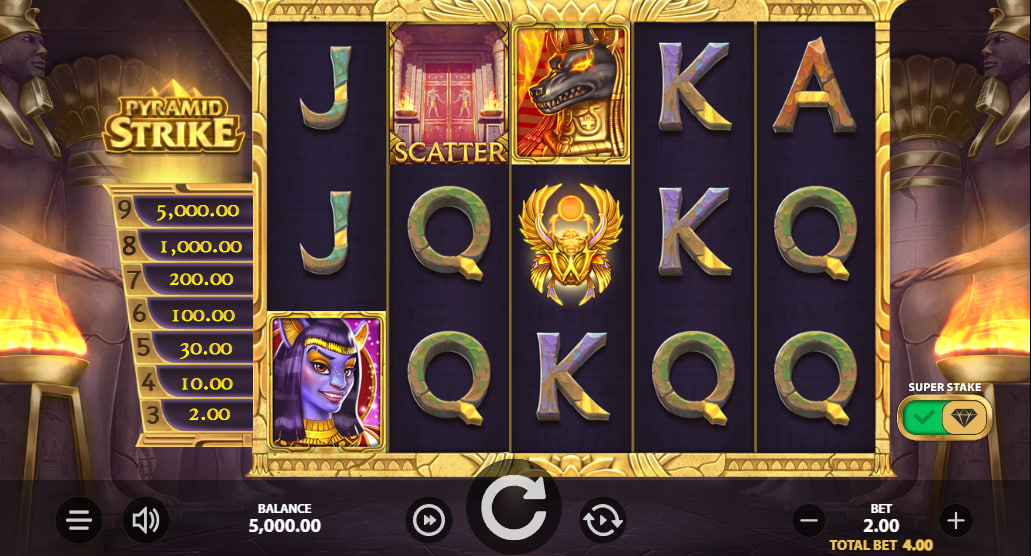 Pyramid Strike – грати безкоштовно в демо | GamblingShot