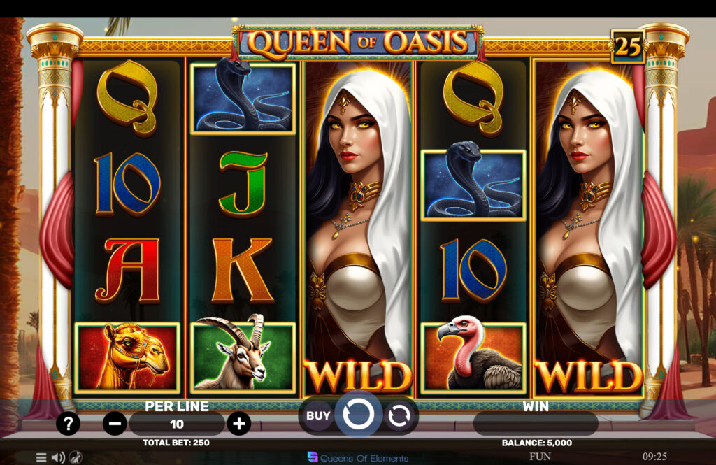 Queen Of Oasis – play free demo | GamblingShot