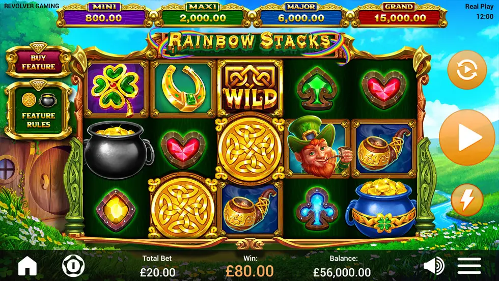RAINBOW STACKS™ – грати безкоштовно в демо | GamblingShot