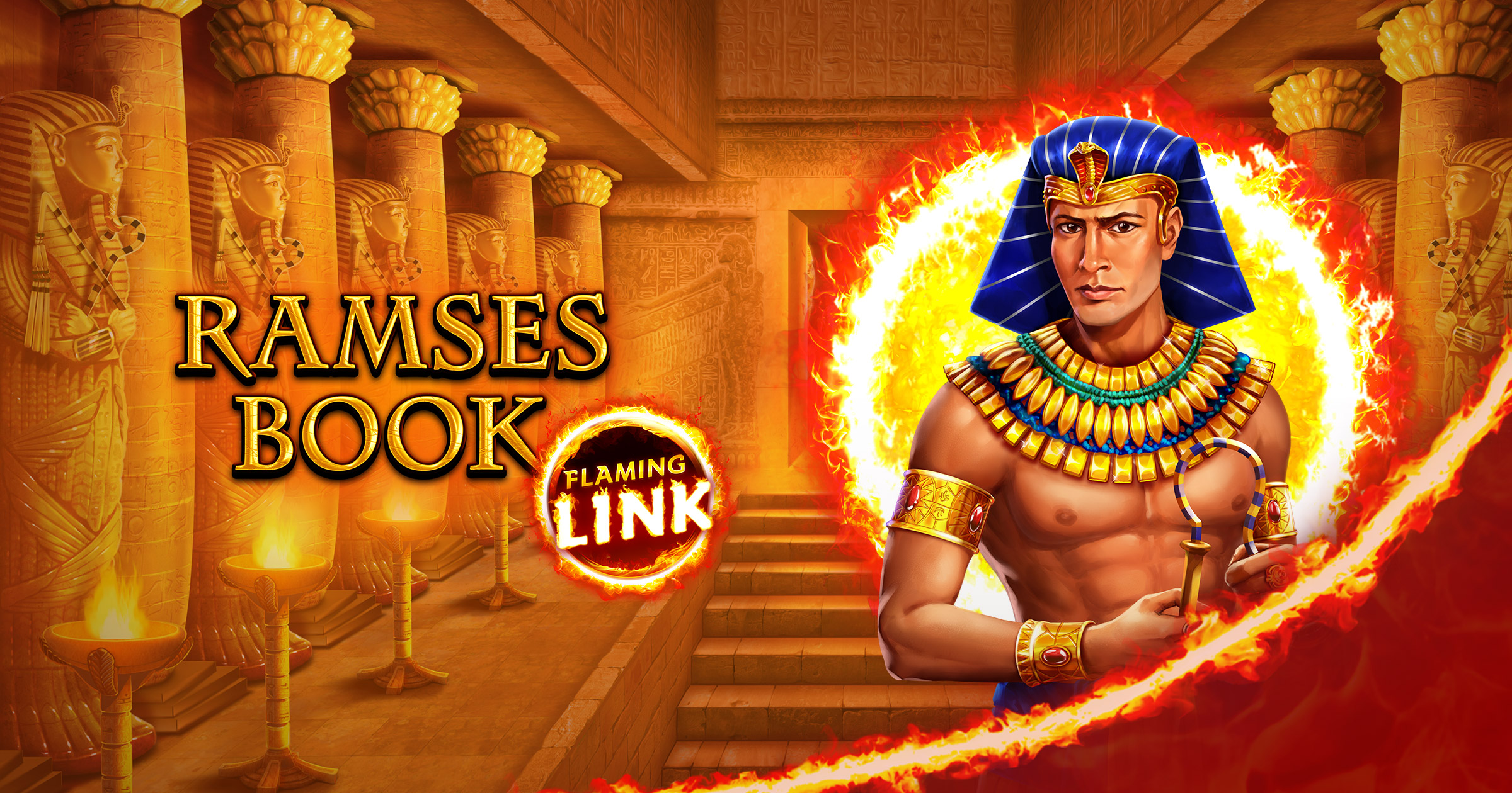 Ramses Book Flaming Link – грати безкоштовно в демо | GamblingShot