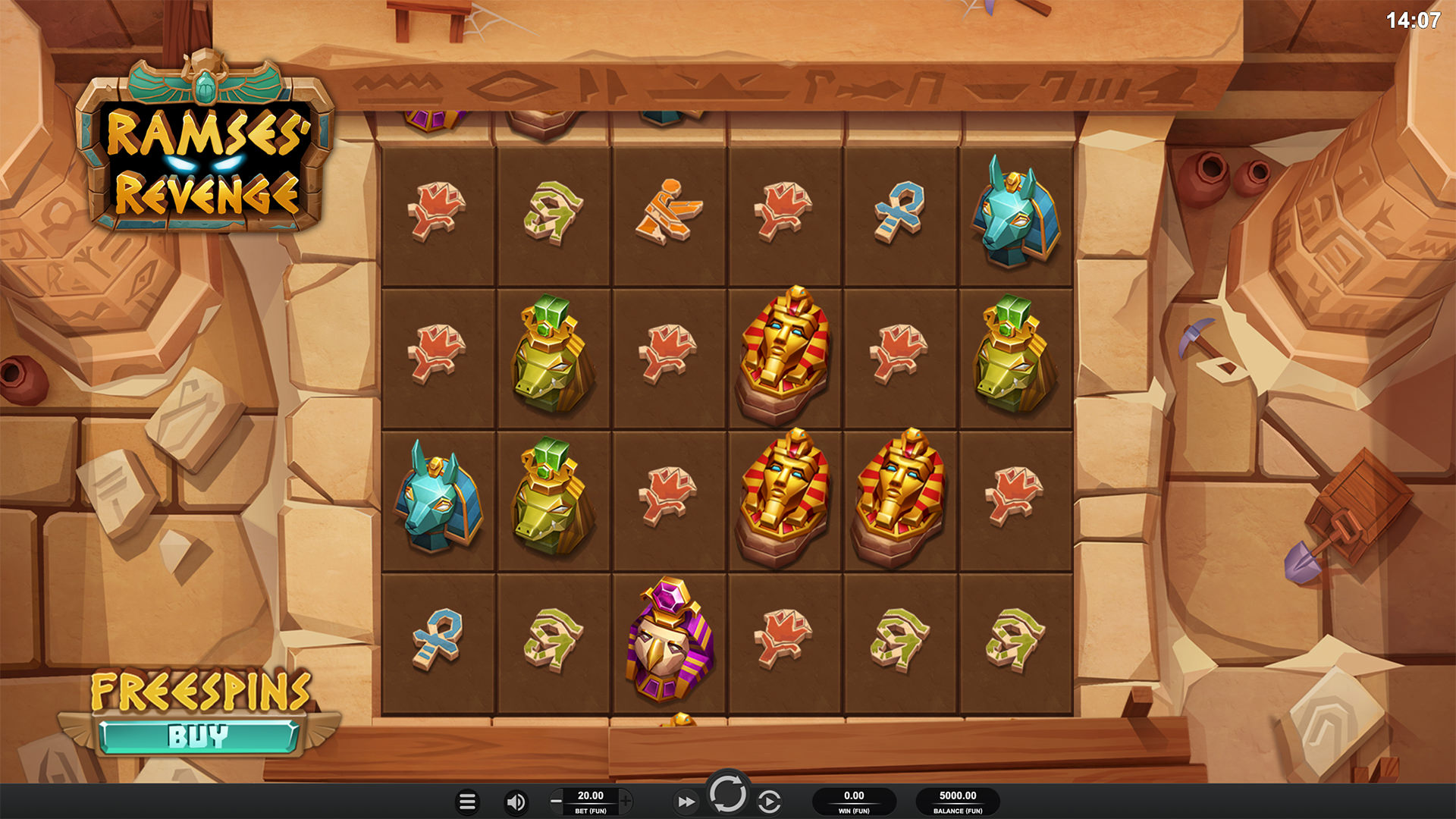 Ramses Revenge – играть бесплатно в демо | GamblingShot