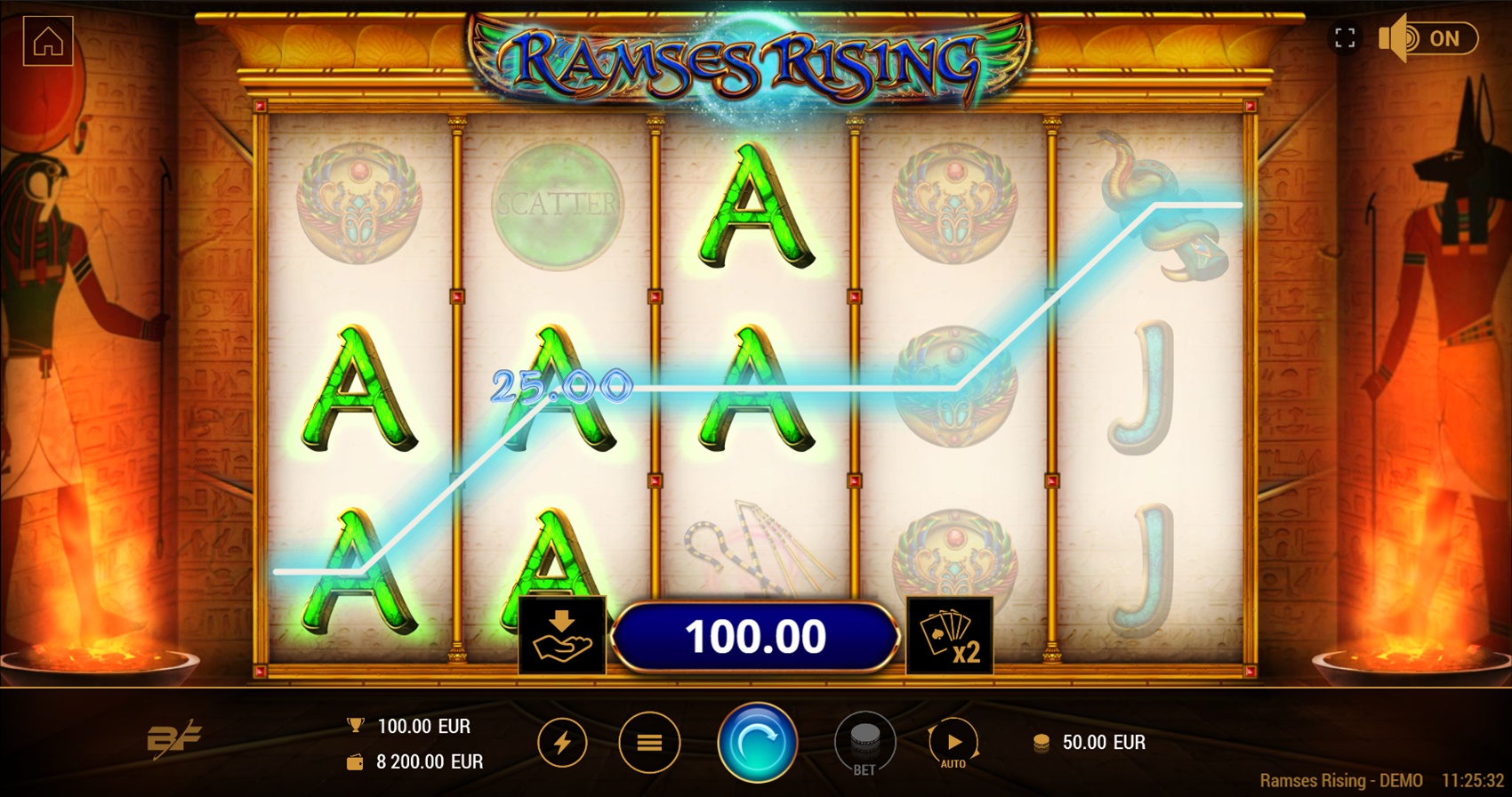 Ramses Rising – играть бесплатно в демо | GamblingShot