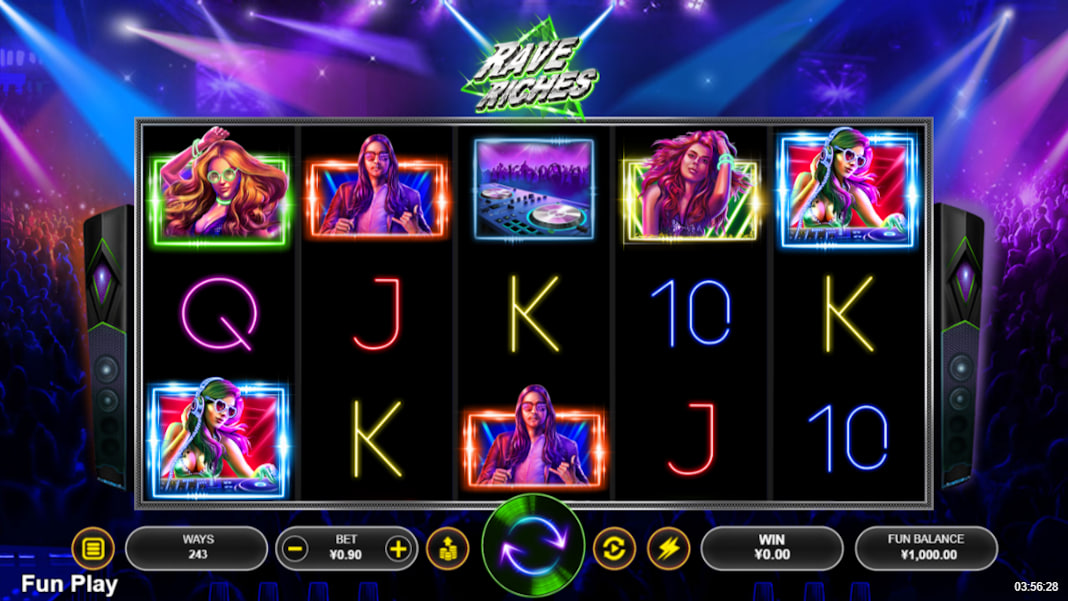 Rave Riches – play free demo | GamblingShot